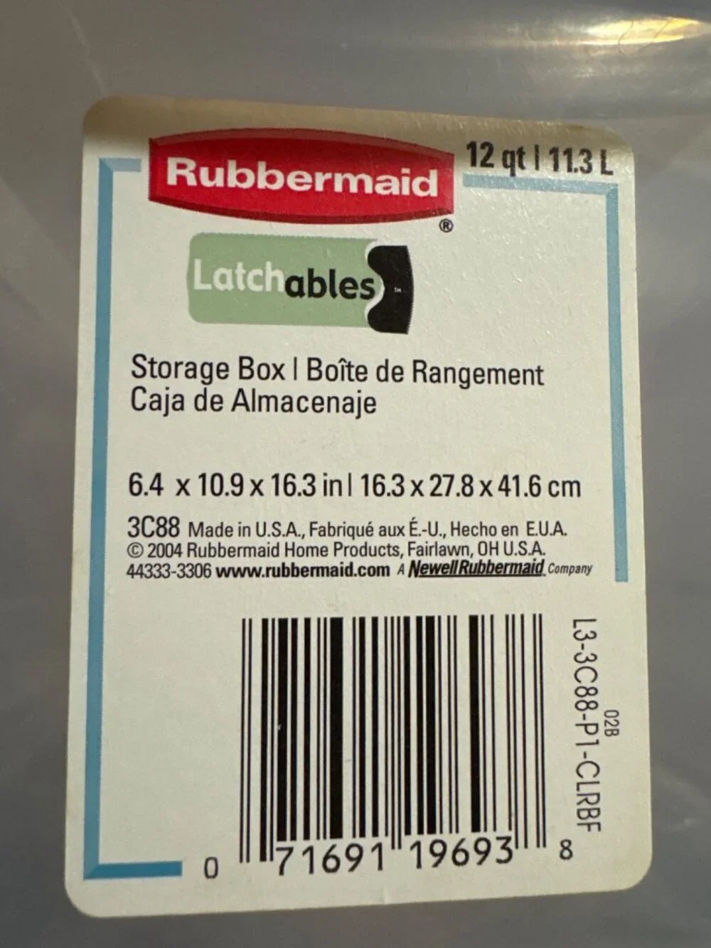 Rubbermaid this storage
